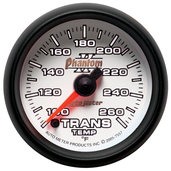 2-1/16 in. TRANSMISSION TEMPERATURE, 100-260 Fahrenheit, PHANTOM II