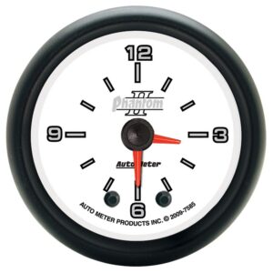 2-1/16 in. CLOCK, 12 HOUR, PHANTOM II