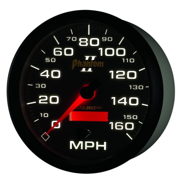 5 in. SPEEDOMETER, 0-160 MPH, PHANTOM II