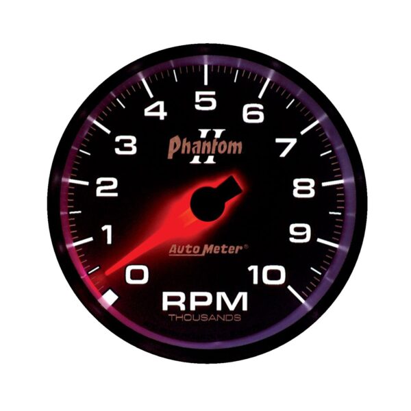 3-3/8 in. IN-DASH TACHOMETER, 0-10,000 RPM, PHANTOM II