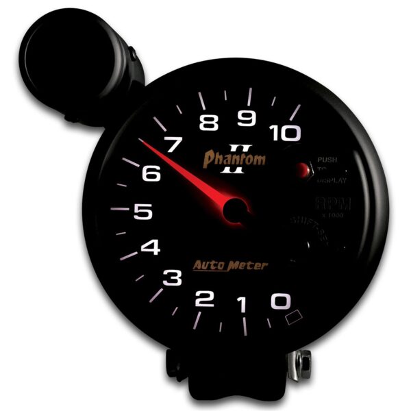 5 in. PEDESTAL TACHOMETER, 0-10,000 RPM, PHANTOM II