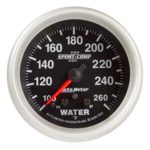 2-5/8 in. WATER TEMPERATURE, 100-260 Fahrenheit, SPORT-COMP II