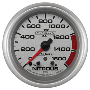 2-5/8 in. NITROUS PRESSURE, 0-1600 PSI, ULTRA-LITE II