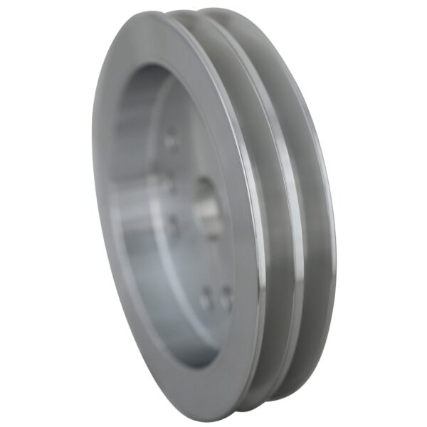 Chevy 348-409 V-Belt Crankshaft Pulley; 2V; V-Belt
