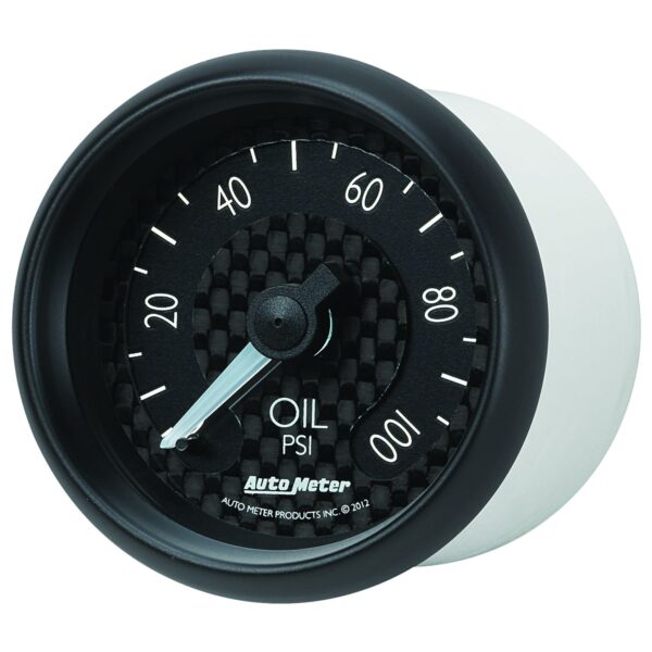 2-1/16 in. OIL PRESSURE, 0-100 PSI, GT
