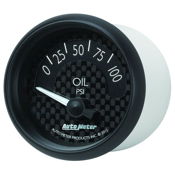2-1/16 in. OIL PRESSURE, 0-100 PSI, GT