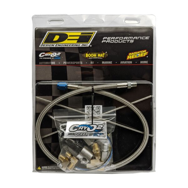 DEI 80303 CryO2 Dual Purge Valve Kit Includes Hose And Solenoid Valve 080303