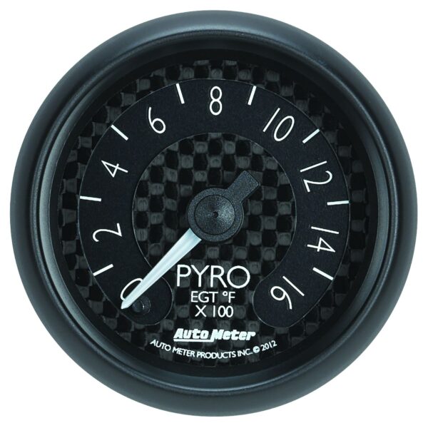 2-1/16 in. PYROMETER, 0-1600 Fahrenheit, GT