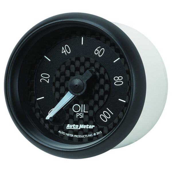 2-1/16 in. OIL PRESSURE, 0-100 PSI, GT