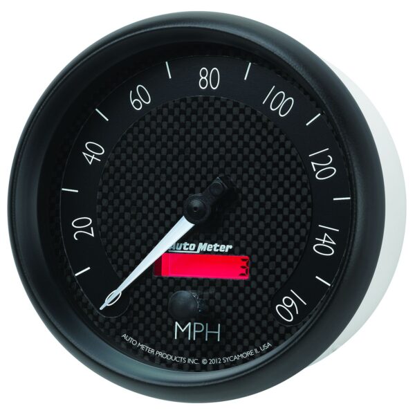5 in. SPEEDOMETER, 0-160 MPH, GT