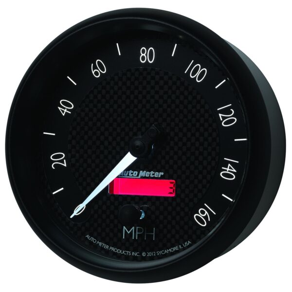 5 in. SPEEDOMETER, 0-160 MPH, GT