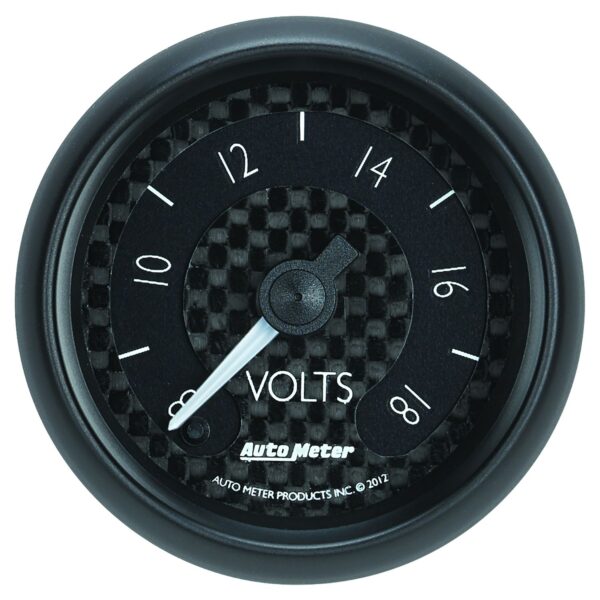 2-1/16 in. VOLTMETER, 8-18V, GT