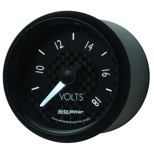 2-1/16 in. VOLTMETER, 8-18V, GT