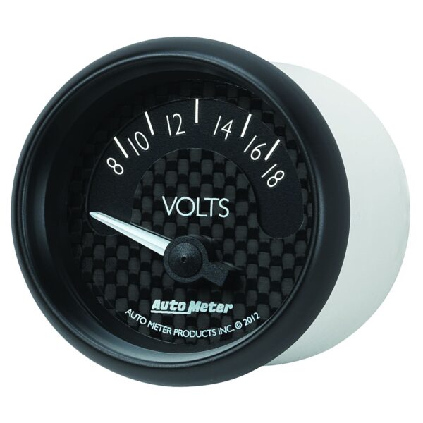 2-1/16 in. VOLTMETER, 8-18V, GT