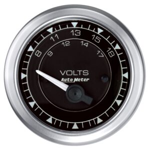 2-1/16 in. VOLTMETER, 8-18V, CHRONO