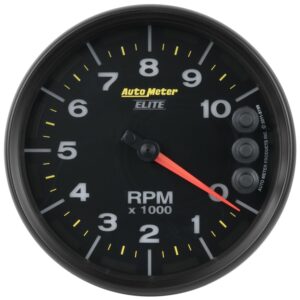 5 in. PEDESTAL TACHOMETER, 0-10,000 RPM, NASCAR