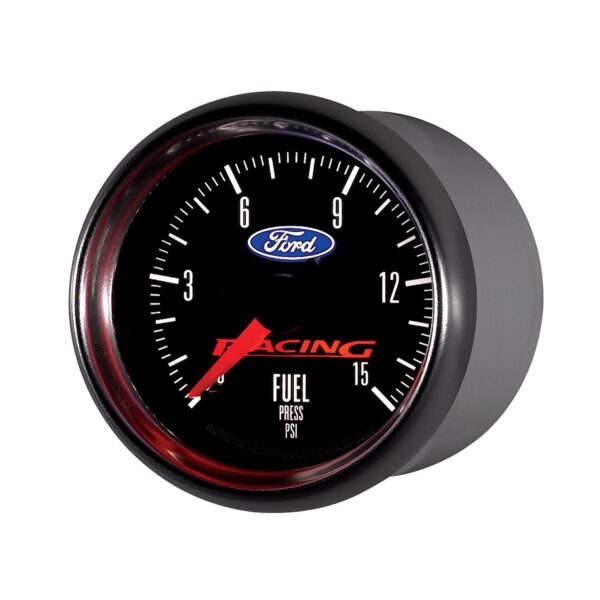 2-1/16 in. FUEL PRESSURE, 0-15 PSI, FORD RACING
