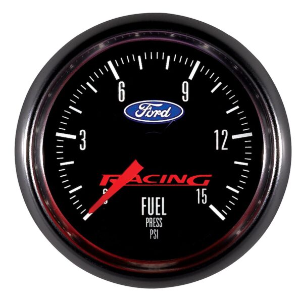 2-1/16 in. FUEL PRESSURE, 0-15 PSI, FORD RACING