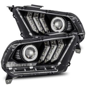 AlphaRex-LED Projector Headlights in Black
