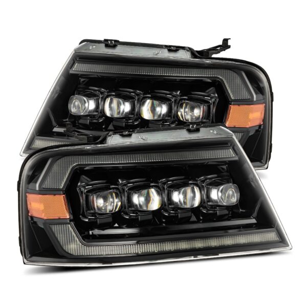 AlphaRex-LED Projector Headlights in Alpha-Black