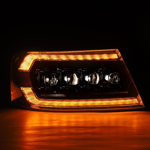 AlphaRex-LED Projector Headlights in Alpha-Black