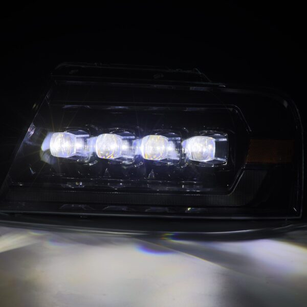 AlphaRex-LED Projector Headlights in Alpha-Black