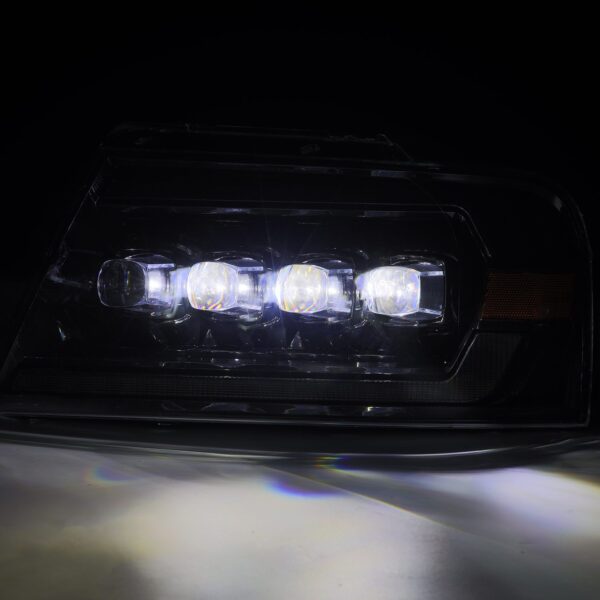 AlphaRex-LED Projector Headlights in Alpha-Black