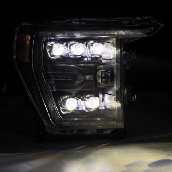 AlphaRex-LED Projector Headlights in Black