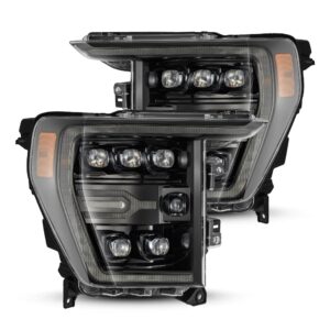 AlphaRex-LED Projector Headlights in Alpha-Black