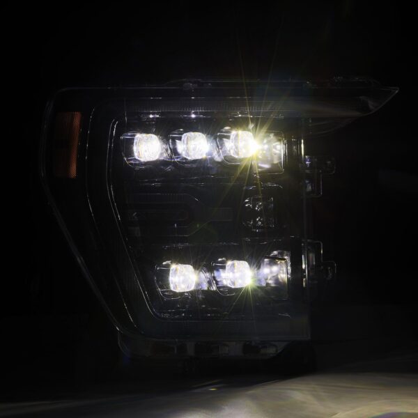 AlphaRex-LED Projector Headlights in Alpha-Black