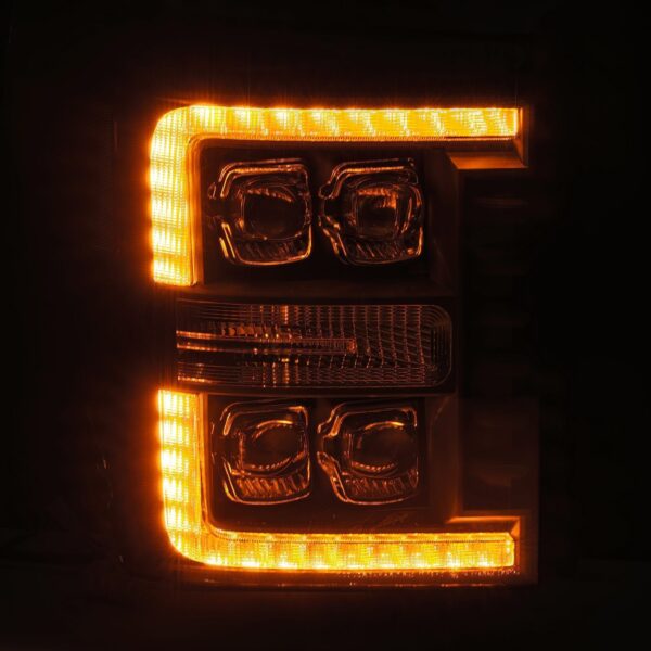 AlphaRex-LED Projector Headlights in Alpha- Black