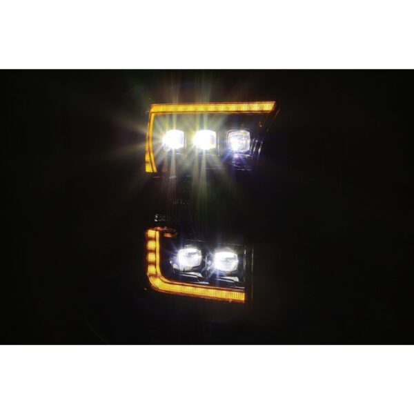 AlphaRex-Projector Headlights Plank Style Design Chrome