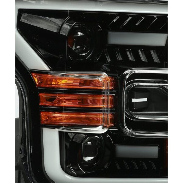 AlphaRex-Projector Headlights Plank Style Design Chrome