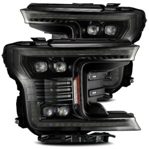 AlphaRex-LED Projector Headlights in Alpha- Black