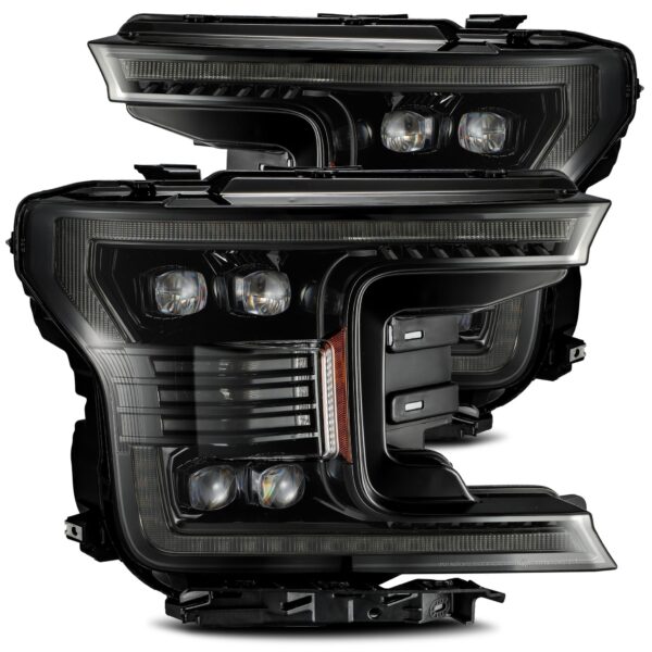 AlphaRex-LED Projector Headlights in Alpha- Black