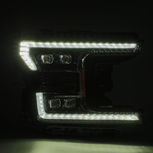 AlphaRex-LED Projector Headlights in Alpha- Black
