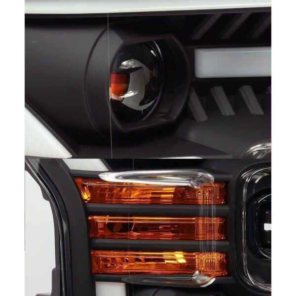 AlphaRex-Projector Headlights Black