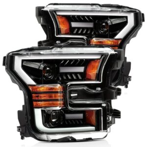 AlphaRex-Projector Headlights Jet Black