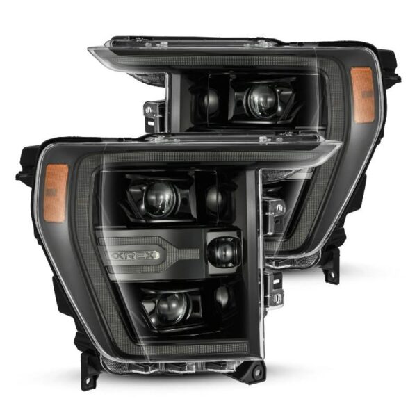 AlphaRex-Projector Headlights Alpha- Black