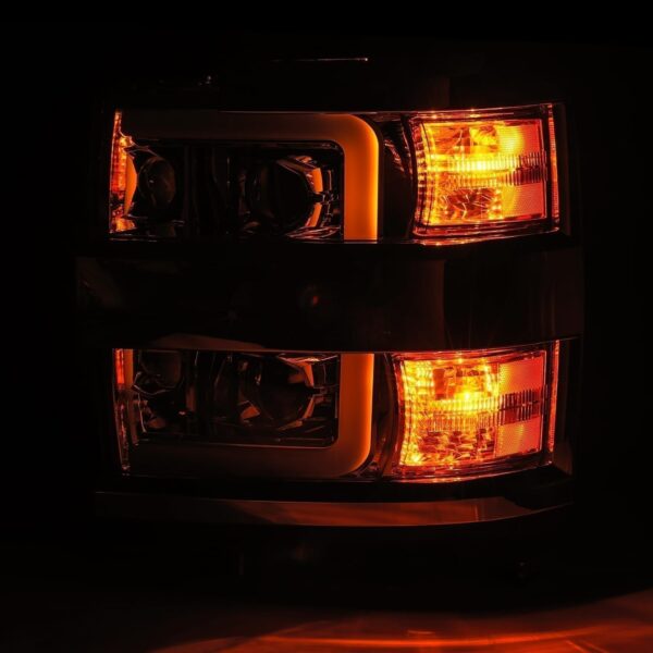 AlphaRex-Projector Headlights Black