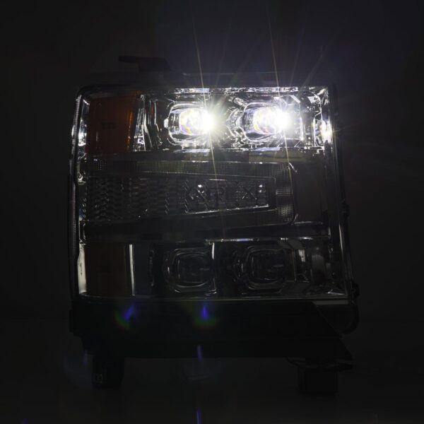 AlphaRex-LED Projector Headlights in Chrome
