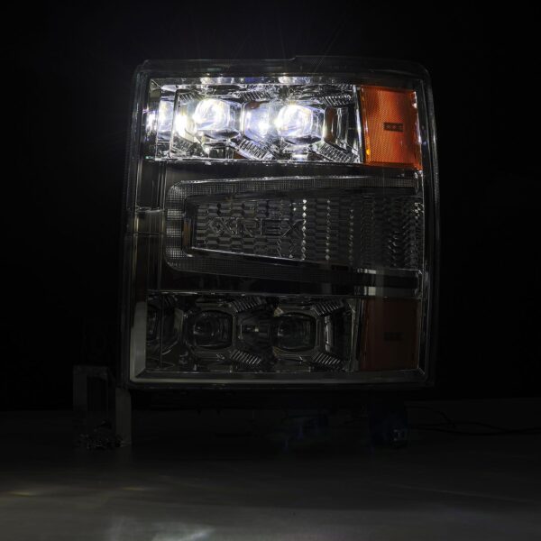 AlphaRex-LED Projector Headlights in Chrome