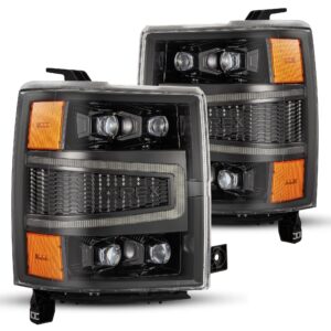 AlphaRex-LED Projector Headlights in Alpha-Black