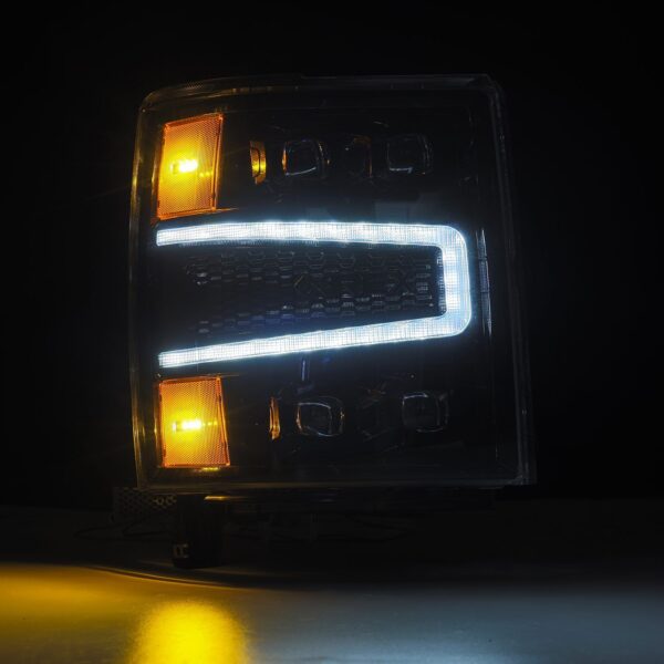 AlphaRex-LED Projector Headlights in Alpha-Black