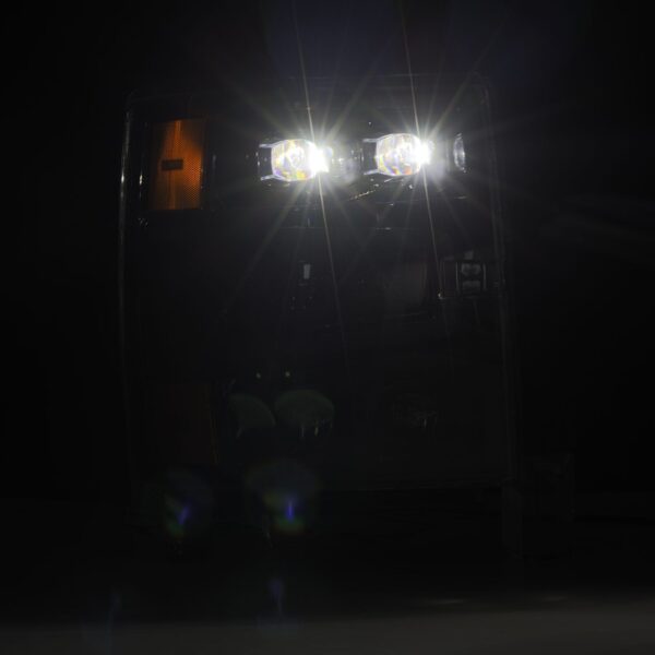 AlphaRex-LED Projector Headlights in Alpha-Black