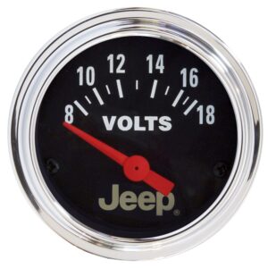 2-1/16 in. VOLTMETER, 8-18V, JEEP