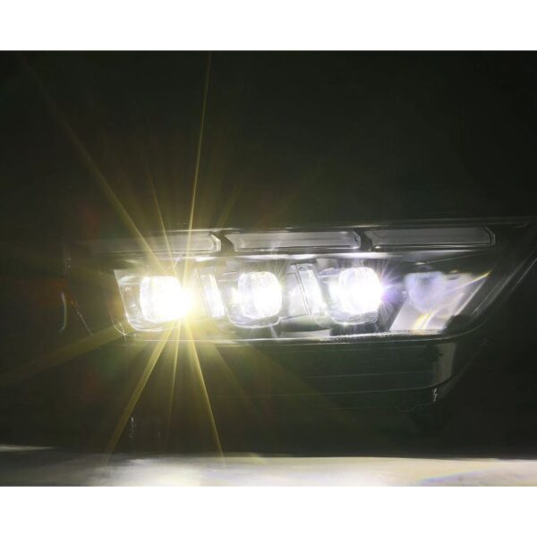 AlphaRex-15-17 Ford Mustang/18-20 Mustang Shelby LED Projector Headlights in Black