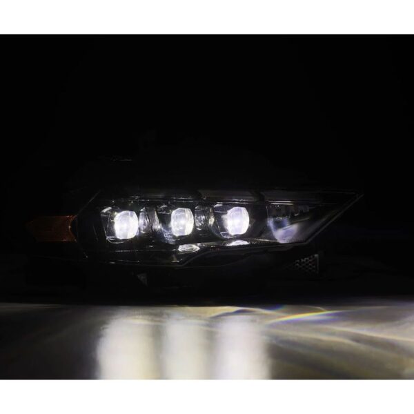 AlphaRex-18-23 Ford Mustang LED Projector Headlights in Alpha Black