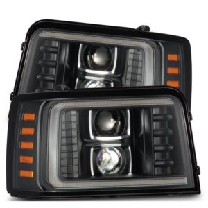 AlphaRex-Projector Headlights Black