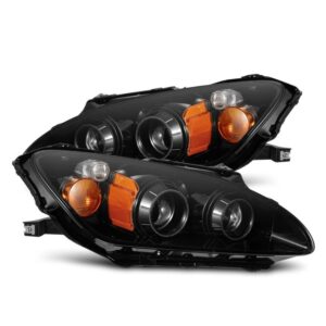 AlphaRex-99-09 Honda S2000 LED Projector Headlights in Alpha Black